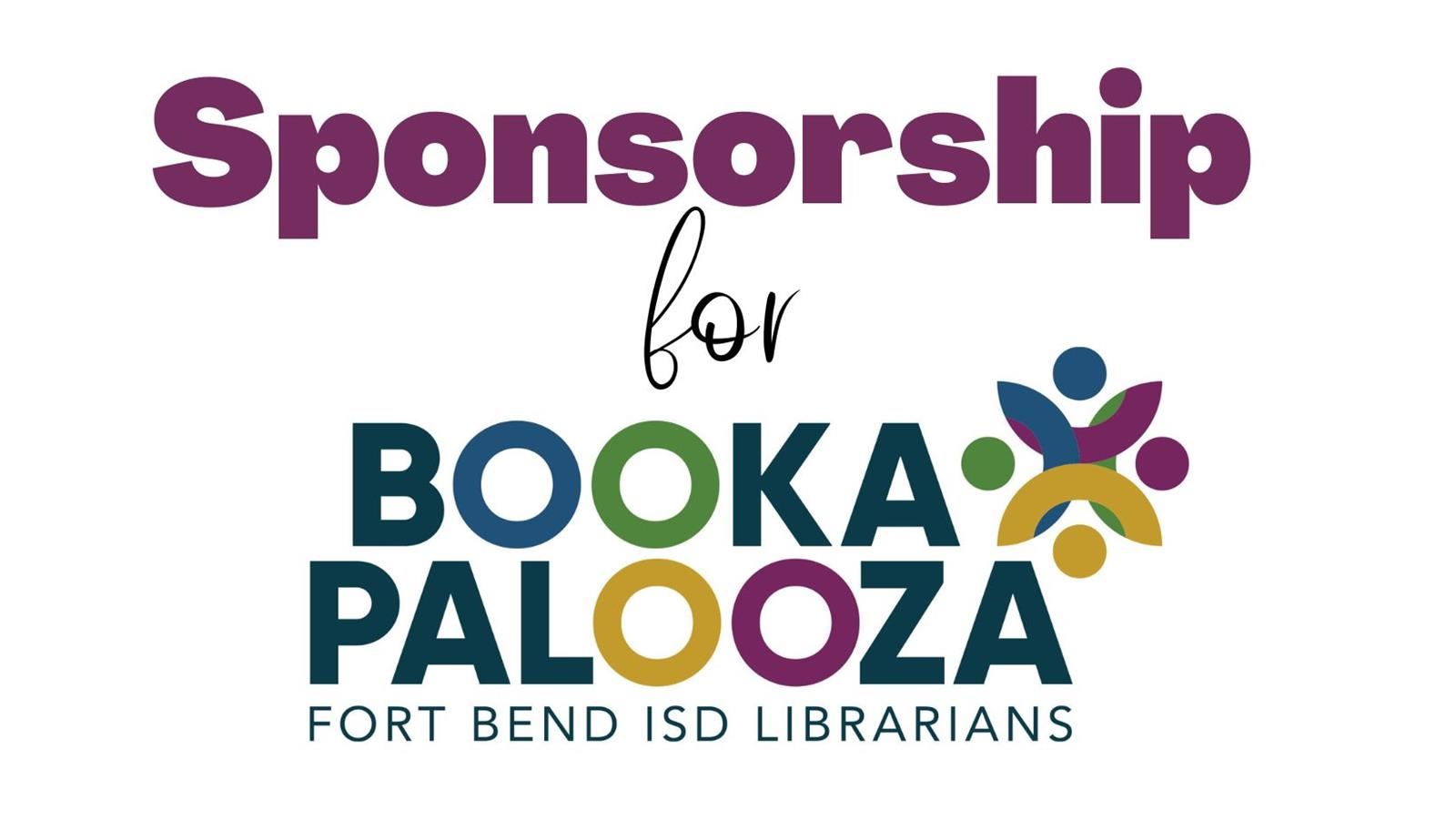  Sponsorship for Bookapalooza